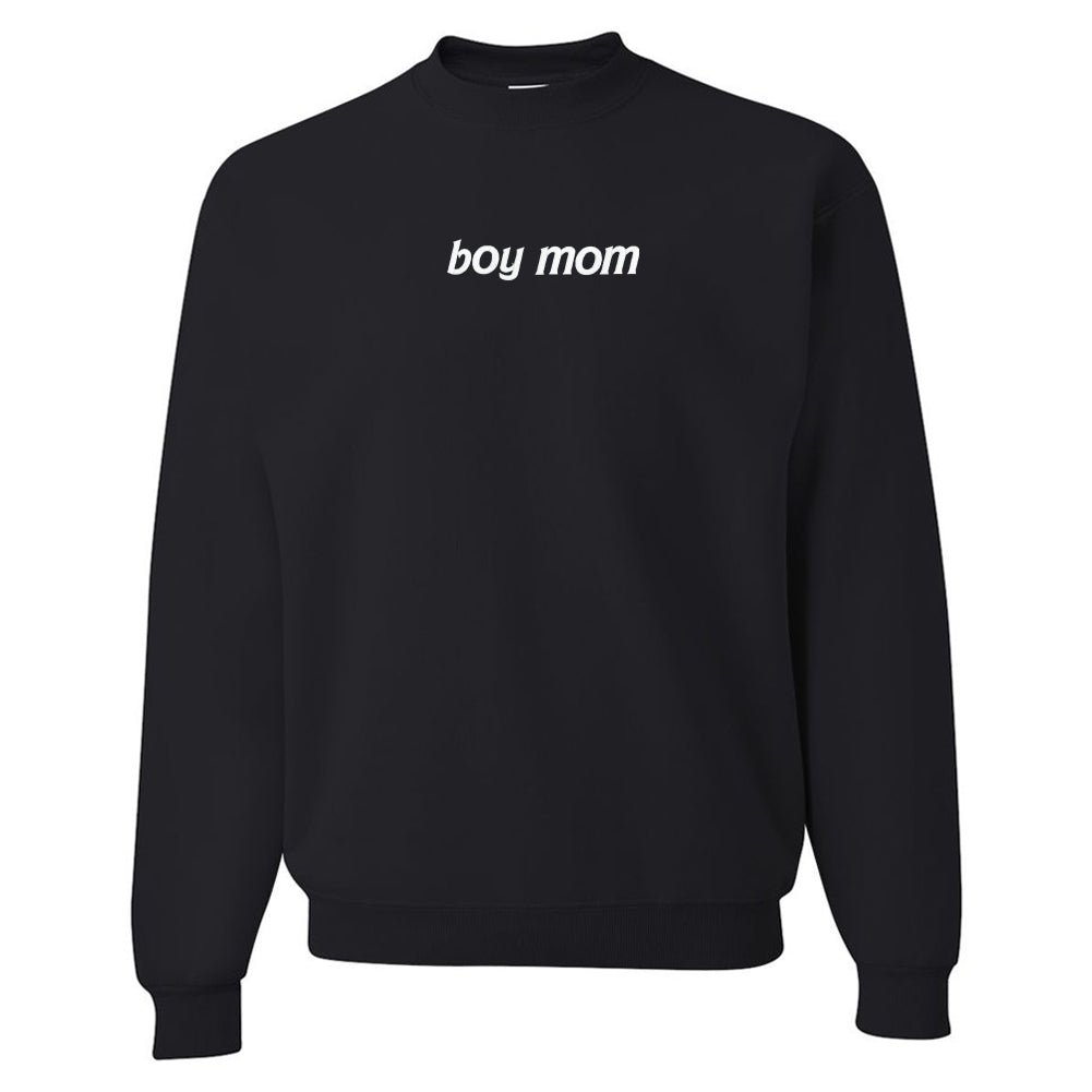 'Boy Mom' Crewneck Sweatshirt