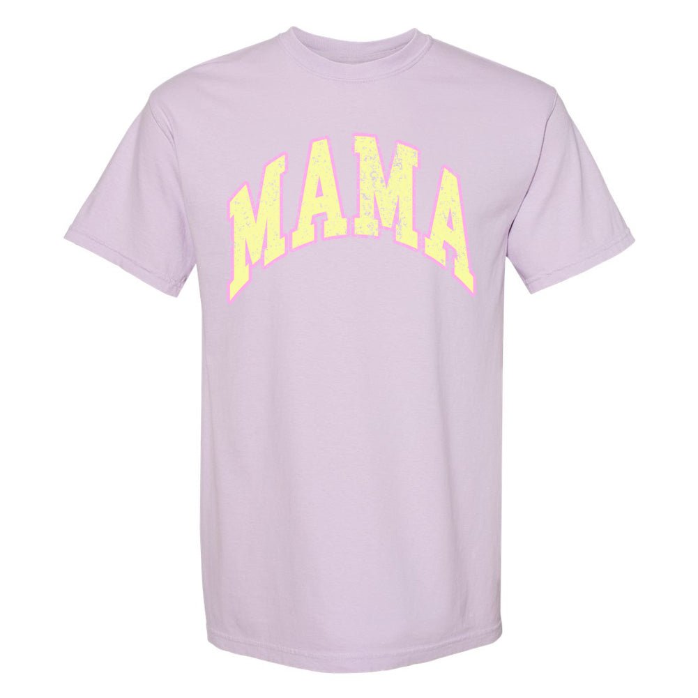 'Distressed Varsity Mama' T-Shirt