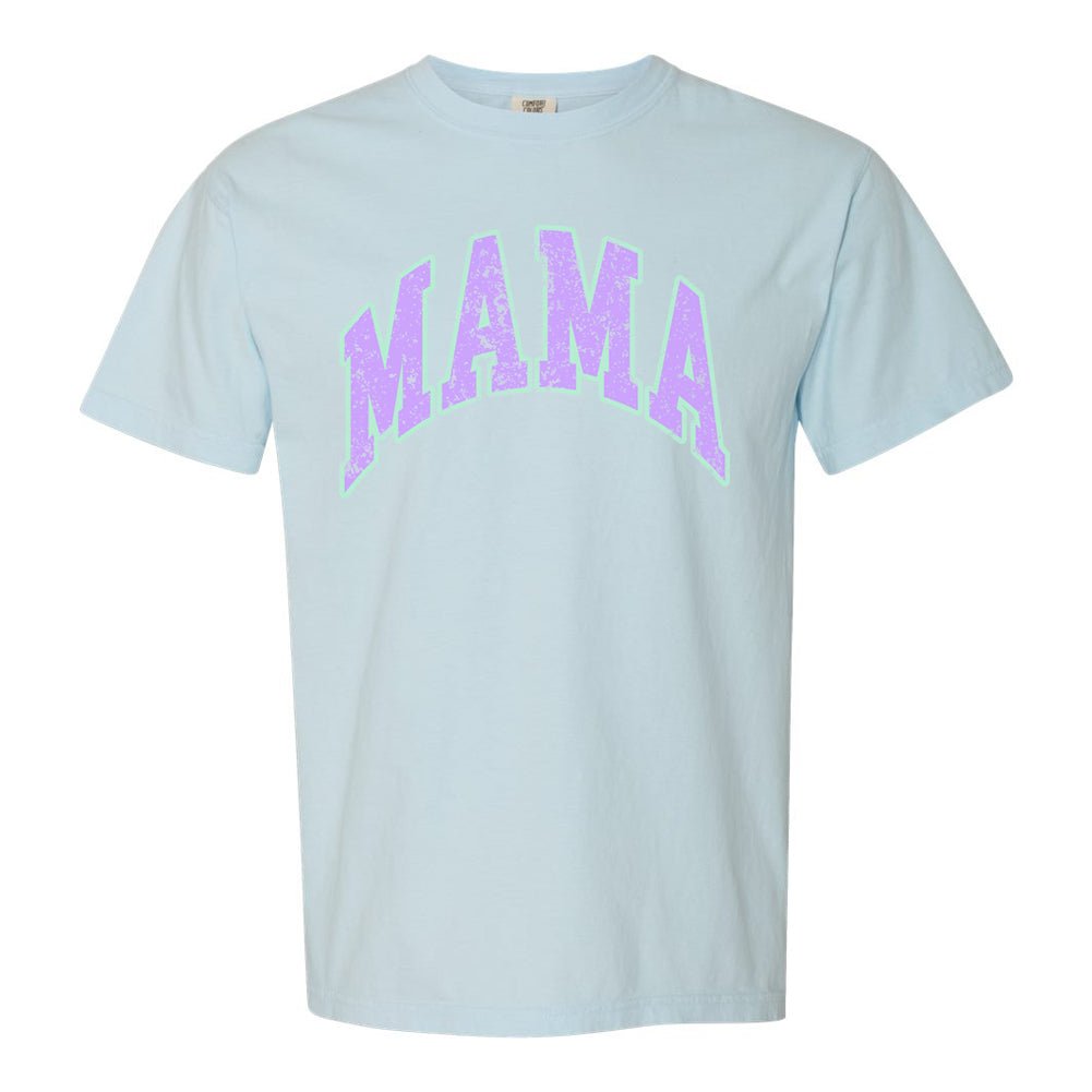 'Distressed Varsity Mama' T-Shirt