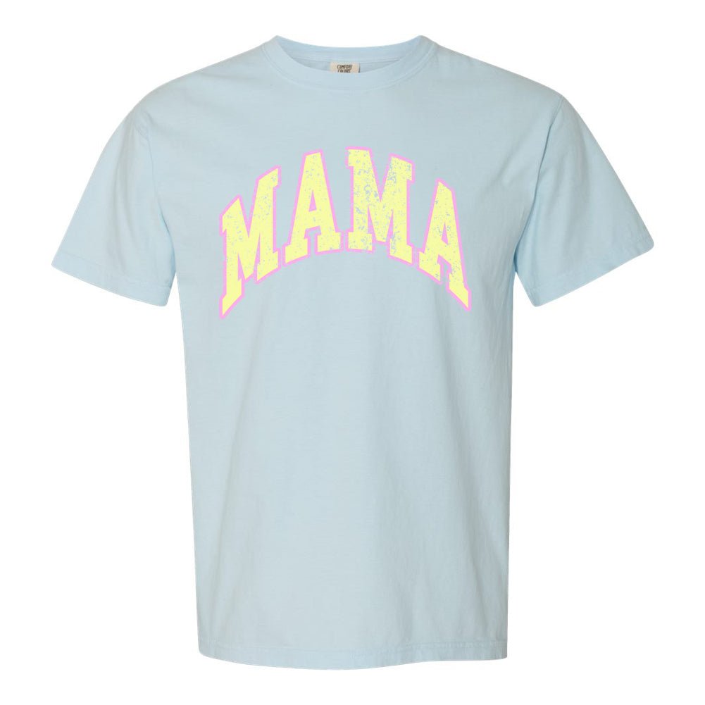 'Distressed Varsity Mama' T-Shirt
