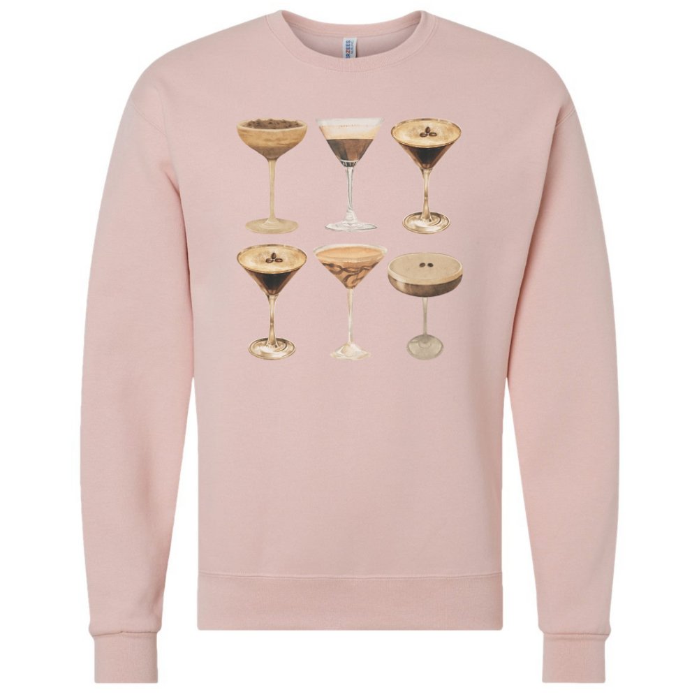 'Espresso Martini' Crewneck Sweatshirt