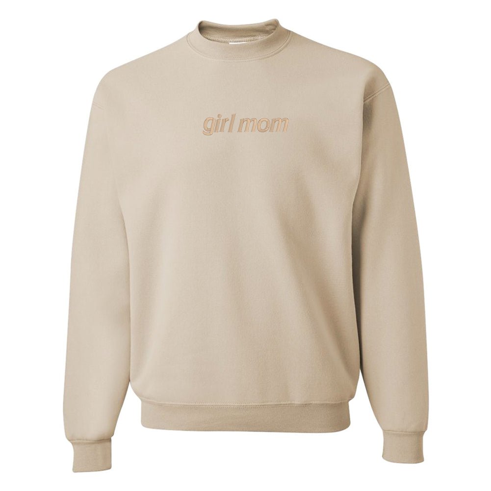 'Girl Mom' Crewneck Sweatshirt