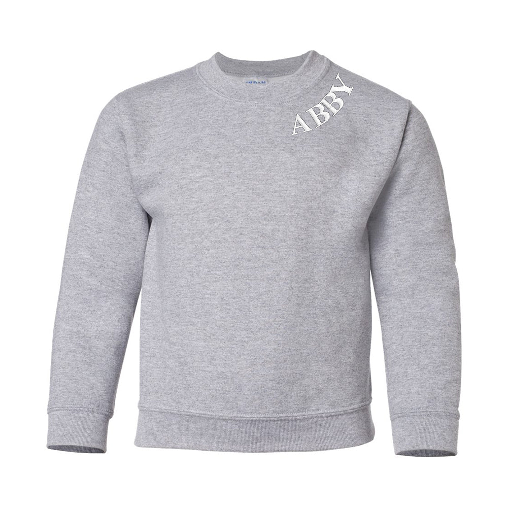 Kids Make It Yours™  Collar Crewneck Sweatshirt