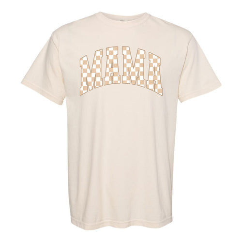 'Mama Tan Check' T-Shirt
